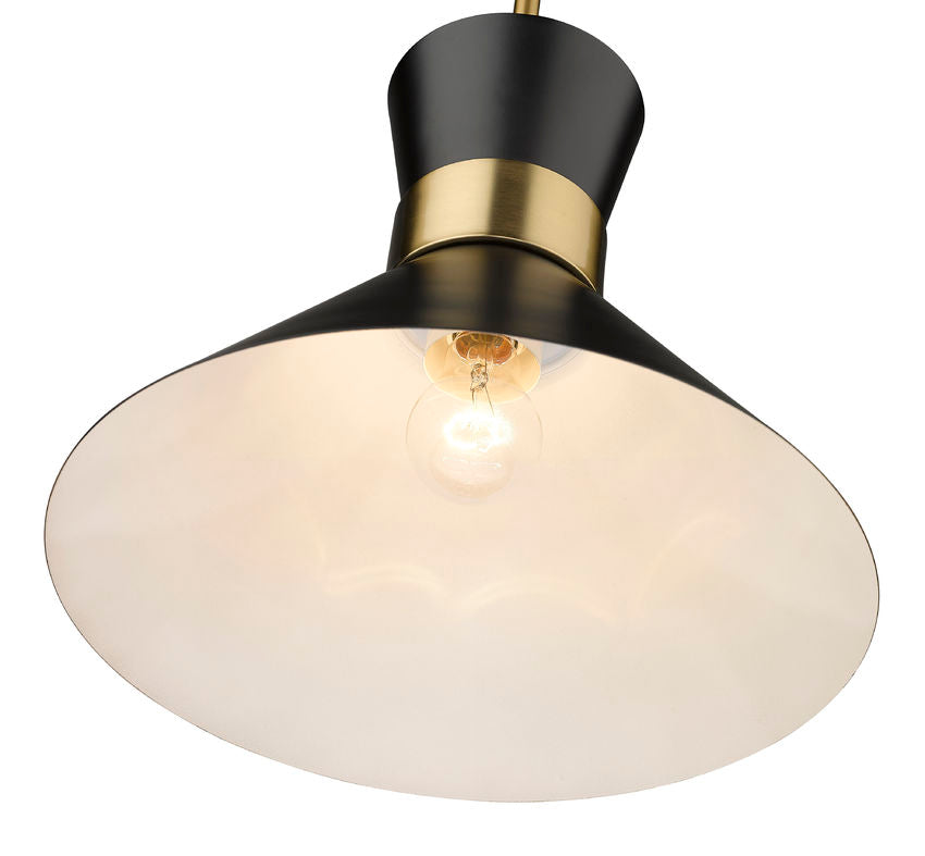 Z-Lite Soriano Pendant 13 inch Heritage Brass | Lighting House Orillia