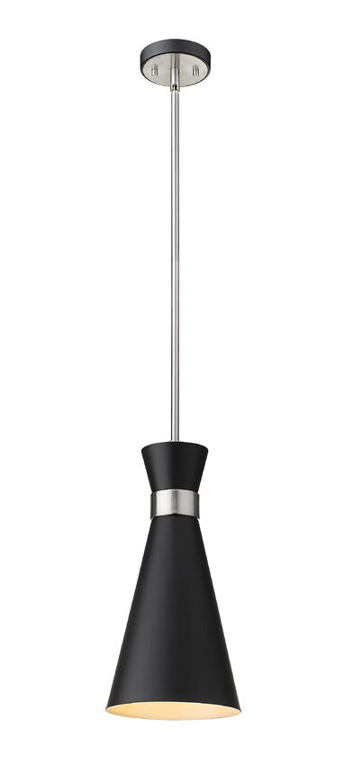 Z-Lite Soriano Pendant 8 inch Brushed Nickel | Lighting House Orillia