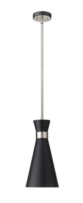 Z-Lite Soriano Pendant 8 inch Brushed Nickel | Lighting House Orillia