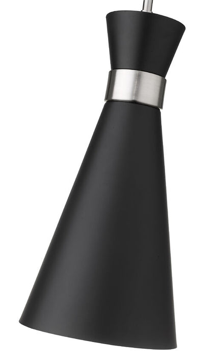 Z-Lite Soriano Pendant 8 inch Brushed Nickel | Lighting House Orillia