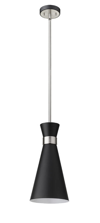 Z-Lite Soriano Pendant 8 inch Brushed Nickel | Lighting House Orillia
