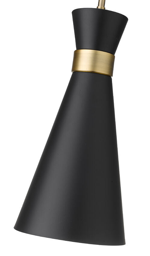 Z-Lite Soriano Pendant 8 inch Heritage Brass | Lighting House Orillia