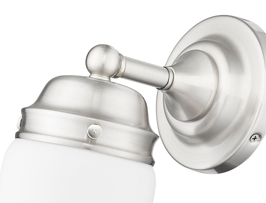 Z-Lite Vaughn Wall Sconce Brushed Nickel - Lighting House Orillia