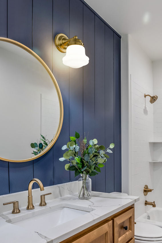 Z-Lite Vaughn Wall Sconce Luxe Gold - Lighting House Orillia