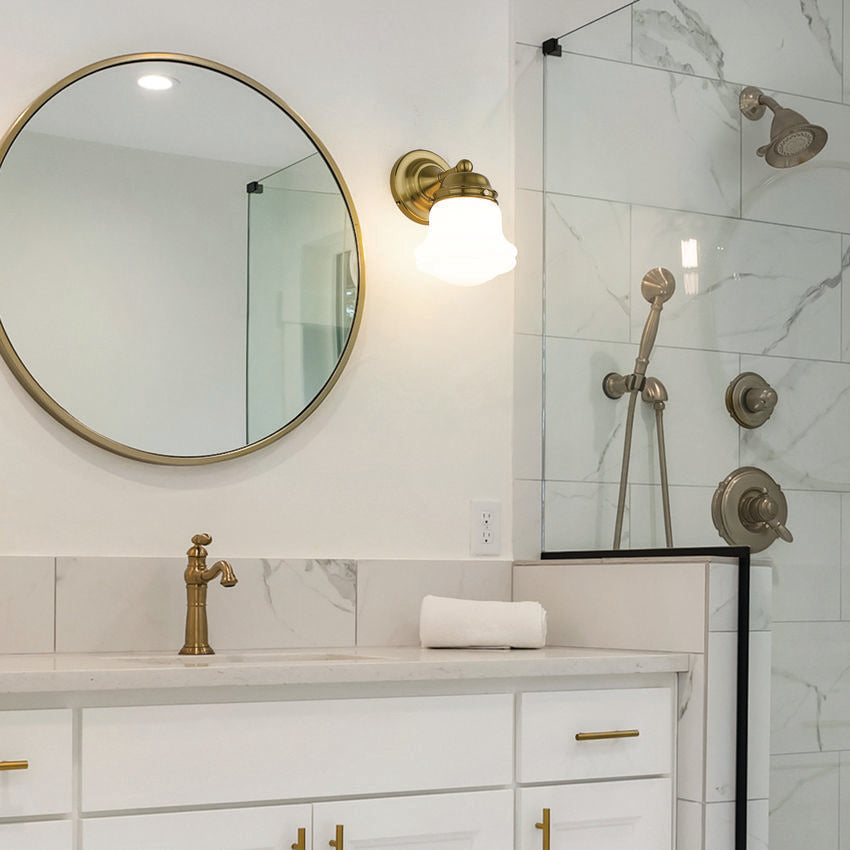 Z-Lite Vaughn Wall Sconce Luxe Gold - Lighting House Orillia