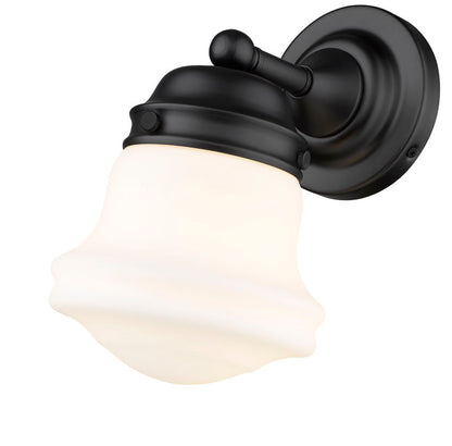 Z-Lite Vaughn Wall Sconce Matte Black - Lighting House Orillia