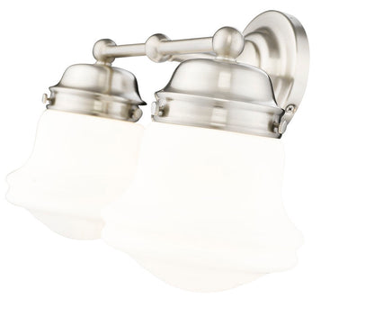 Z-Lite Vaughn Vanity Light Brushed Nickel - Lighting House Orillia