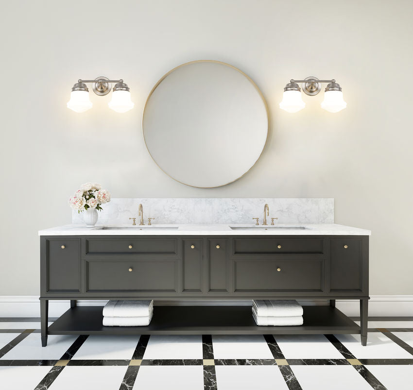 Z-Lite Vaughn Vanity Light Brushed Nickel - Lighting House Orillia