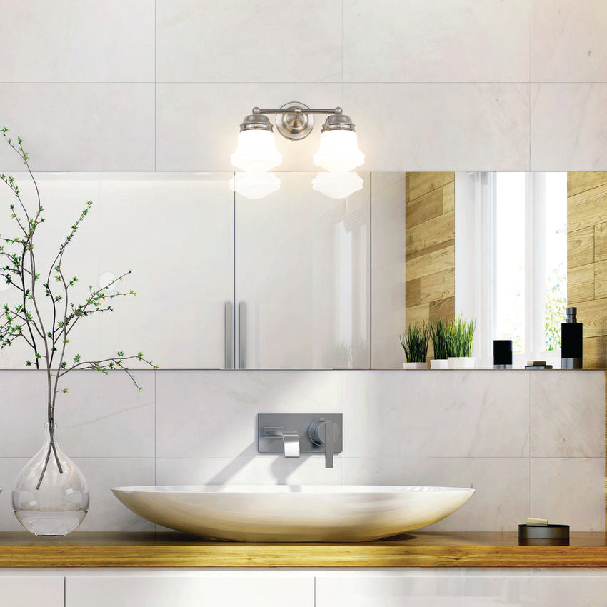 Z-Lite Vaughn Vanity Light Brushed Nickel - Lighting House Orillia