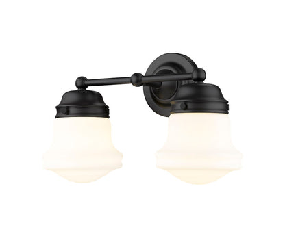 Z-Lite Vaughn Vanity Light Matte Black - Lighting House Orillia