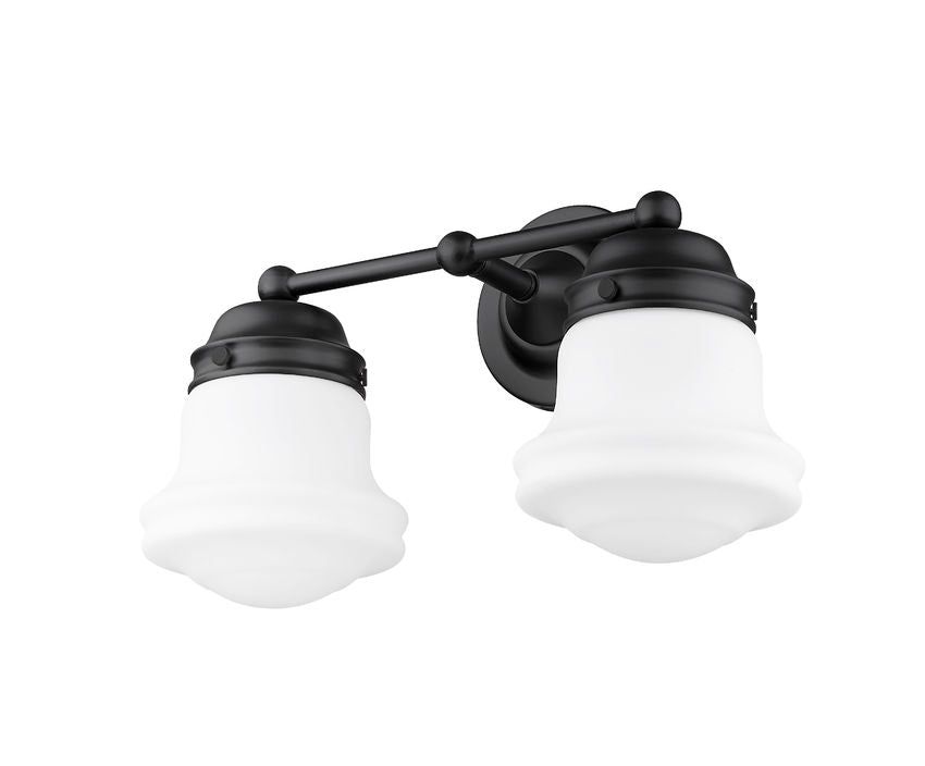 Z-Lite Vaughn Vanity Light Matte Black - Lighting House Orillia