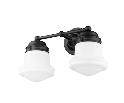 Z-Lite Vaughn Vanity Light Matte Black - Lighting House Orillia