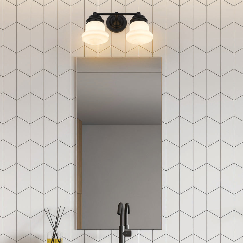 Z-Lite Vaughn Vanity Light Matte Black - Lighting House Orillia