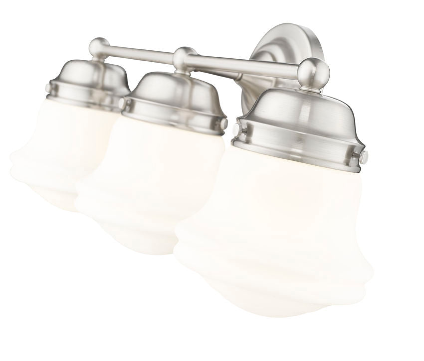Z-Lite Vaughn Vanity Light 3-Light Brushed Nickel - Lighting House Orillia