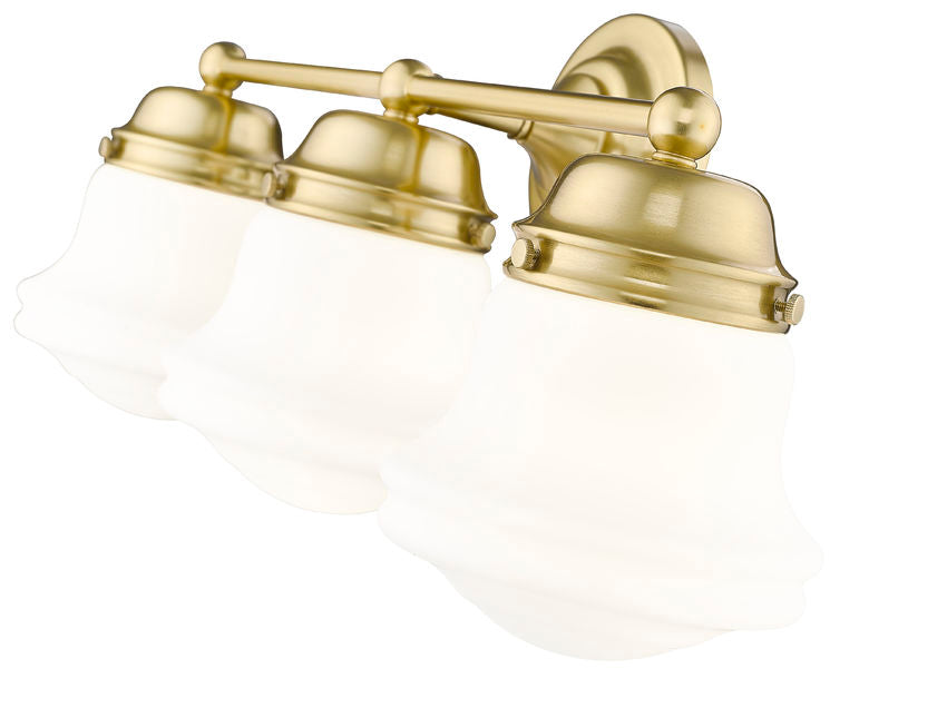 Z-Lite Vaughn Vanity Light 3-Light Luxe Gold - Lighting House Orillia
