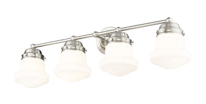 Z-Lite Vaughn Vanity Light 4-Light Brushed Nickel - Lighting House Orillia