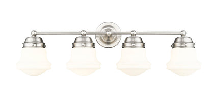 Z-Lite Vaughn Vanity Light 4-Light Brushed Nickel - Lighting House Orillia