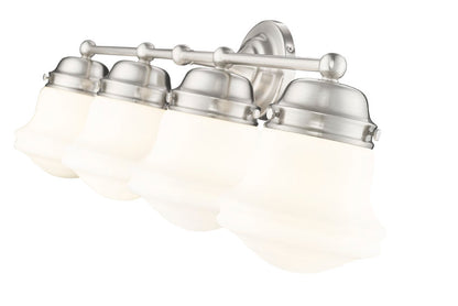 Z-Lite Vaughn Vanity Light 4-Light Brushed Nickel - Lighting House Orillia