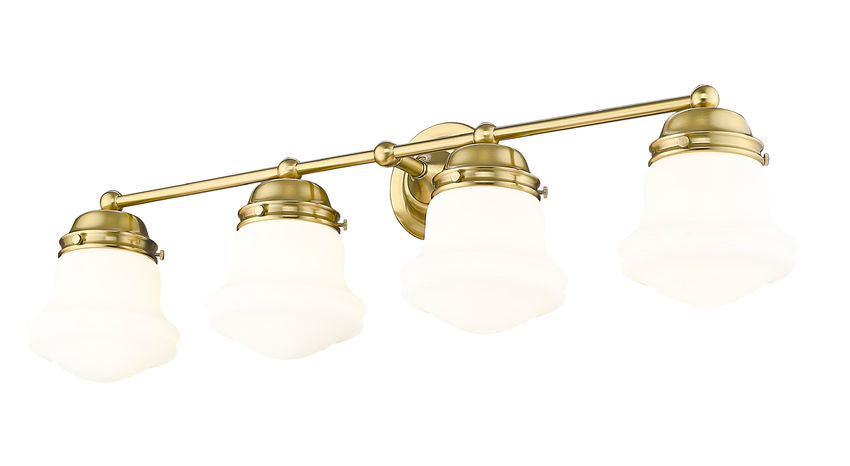 Z-Lite Vaughn Vanity Light 4-Light Luxe Gold - Lighting House Orillia