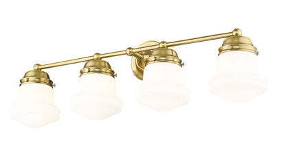 Z-Lite Vaughn Vanity Light 4-Light Luxe Gold - Lighting House Orillia
