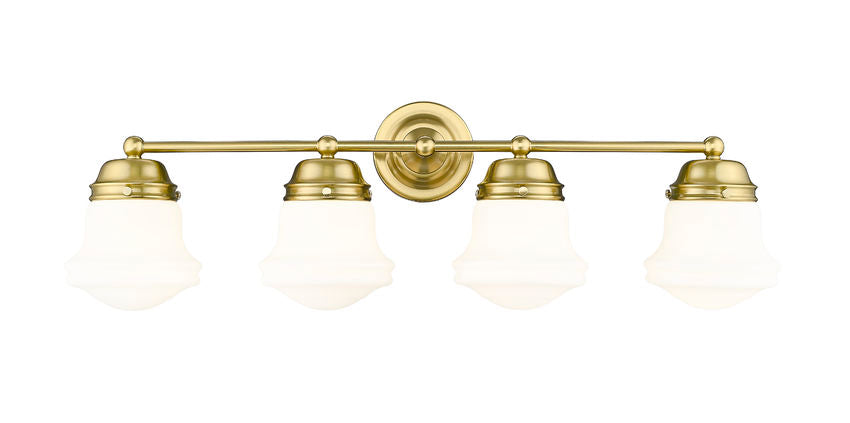 Z-Lite Vaughn Vanity Light 4-Light Luxe Gold - Lighting House Orillia