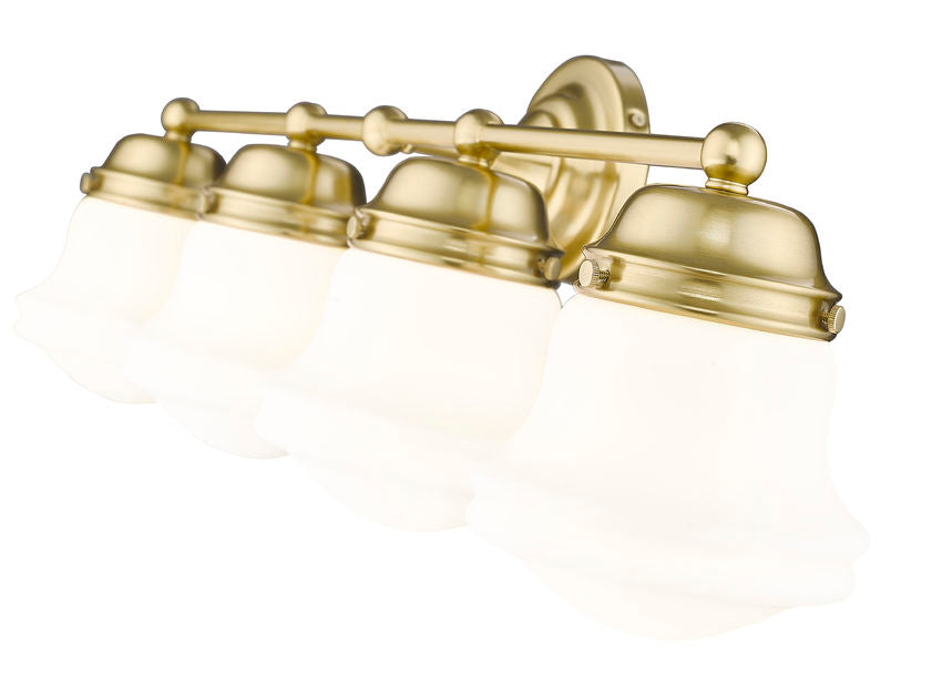 Z-Lite Vaughn Vanity Light 4-Light Luxe Gold - Lighting House Orillia