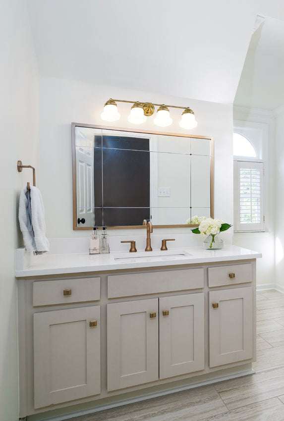 Z-Lite Vaughn Vanity Light 4-Light Luxe Gold - Lighting House Orillia