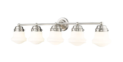 Z-Lite Vaughn Vanity Light 5-Light Brushed Nickel - Lighting House Orillia