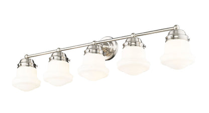 Z-Lite Vaughn Vanity Light 5-Light Brushed Nickel - Lighting House Orillia