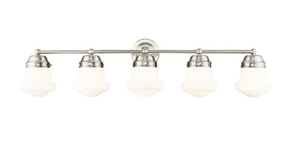 Z-Lite Vaughn Vanity Light 5-Light Brushed Nickel - Lighting House Orillia