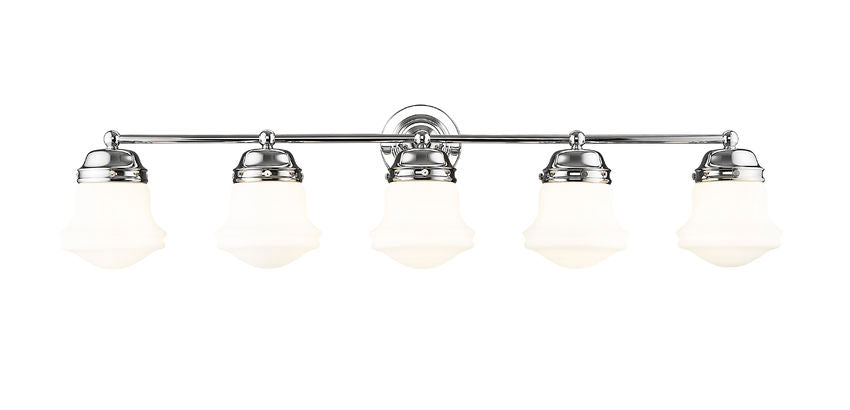 Z-Lite Vaughn Vanity Light 5-Light Chrome - Lighting House Orillia