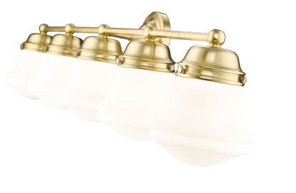 Z-Lite Vaughn Vanity Light 5-Light Luxe Gold - Lighting House Orillia
