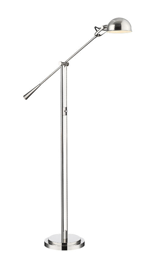 Z-Lite Grammercy Park Floor Lamp Polished Nickel | Lighting House Orillia