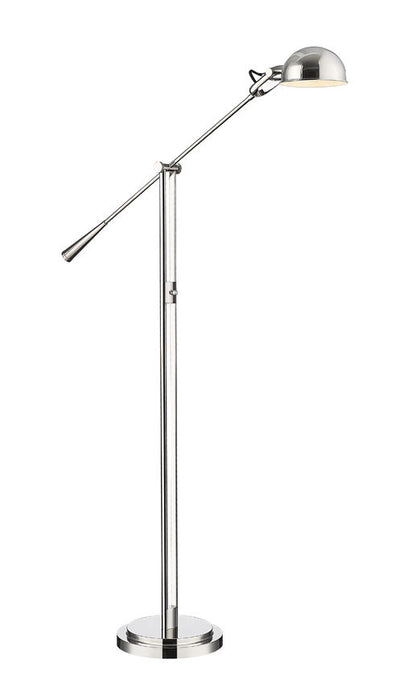 Z-Lite Grammercy Park Floor Lamp Polished Nickel | Lighting House Orillia