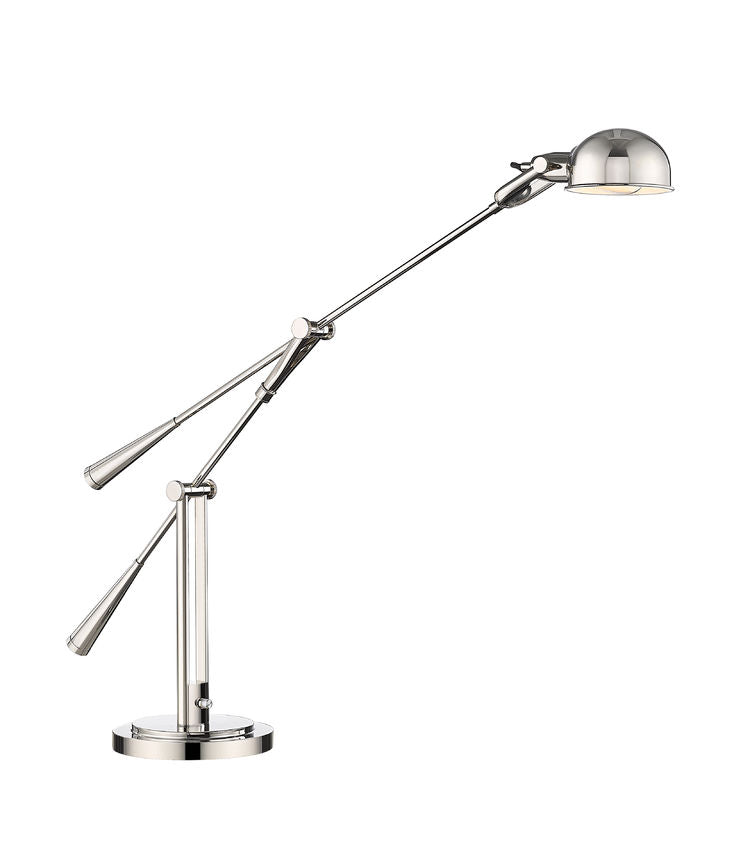 Z-Lite Grammercy Park Table Lamp Polished Nickel | Lighting House Orillia
