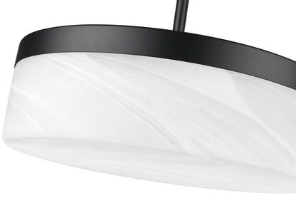 Z-Lite Renaud LED 13 inch Pendant Matte Black | Lighting House Orillia