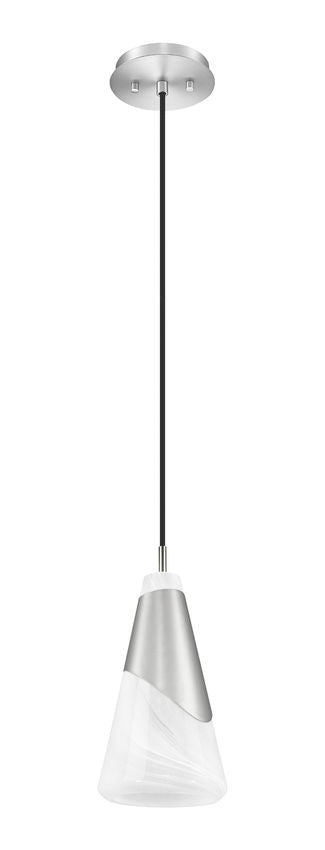 Z-Lite Rod Pendant Aimie Brushed Nickel - Lighting House Orillia