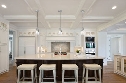 Z-Lite Rod Pendant Aimie Brushed Nickel - Lighting House Orillia