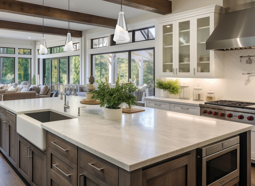 Z-Lite Rod Pendant Aimie Brushed Nickel - Lighting House Orillia