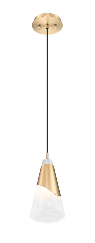 Z-Lite Rod Pendant Aimie Modern Gold - Lighting House Orillia