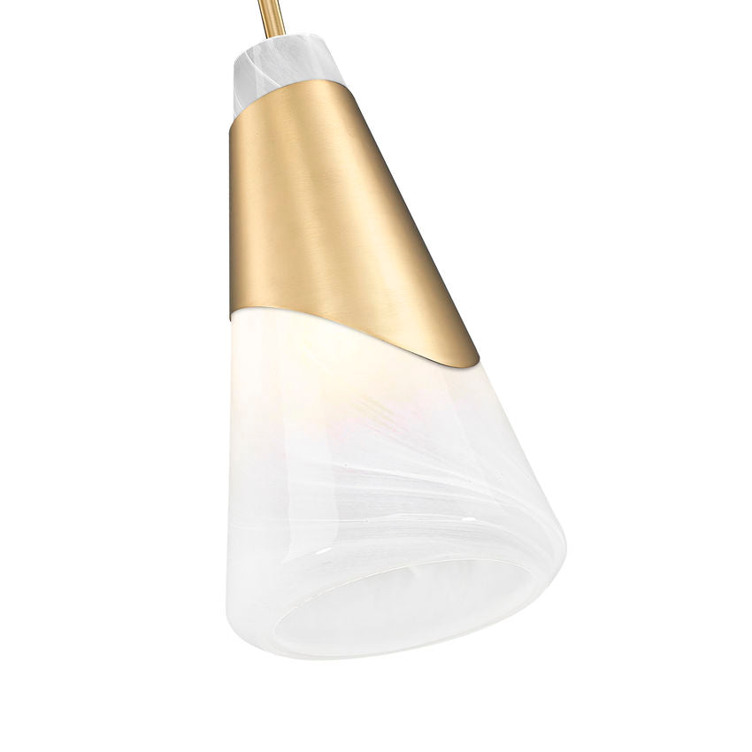 Z-Lite Rod Pendant Aimie Modern Gold - Lighting House Orillia