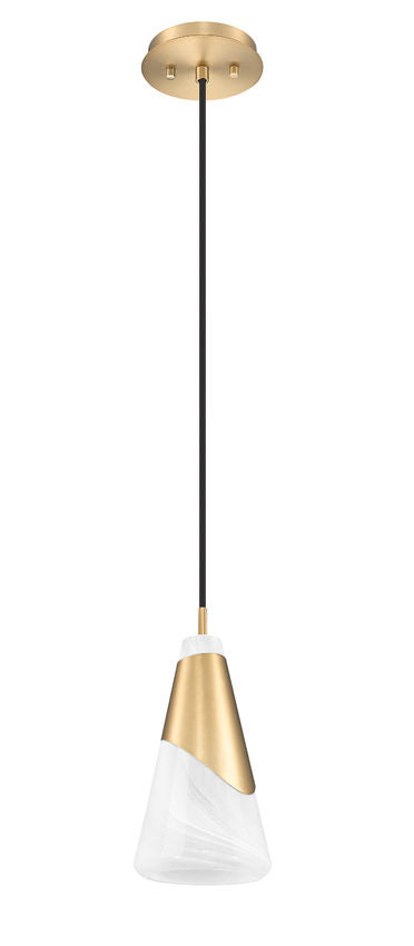 Z-Lite Rod Pendant Aimie Modern Gold - Lighting House Orillia