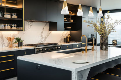 Z-Lite Rod Pendant Aimie Modern Gold - Lighting House Orillia