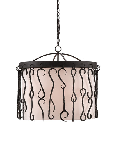 Currey & Company Marginalia Pendant Old Iron | Lighting House Orillia