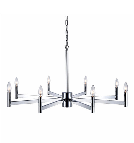 Matteo Lighting Euryale Chandelier, Chrome, View 1 | Lighting House Orillia