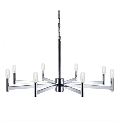 Matteo Lighting Euryale Chandelier, Chrome, View 2 | Lighting House Orillia