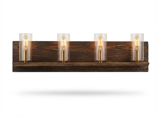 Varaluz Stesso 4-Light Vanity Light, Havana Gold | Lighting House Orillia