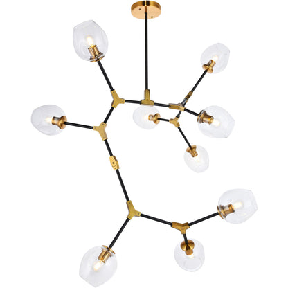 Cavoli 9-Light Chandelier Arm Detail | Lighting House Orillia