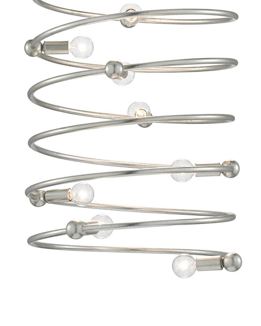 Currey and Company Soar Chandelier Angle View | Lighting House Orillia