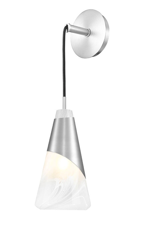 Z-Lite Wall Sconce Aimie Brushed Nickel - Lighting House Orillia
